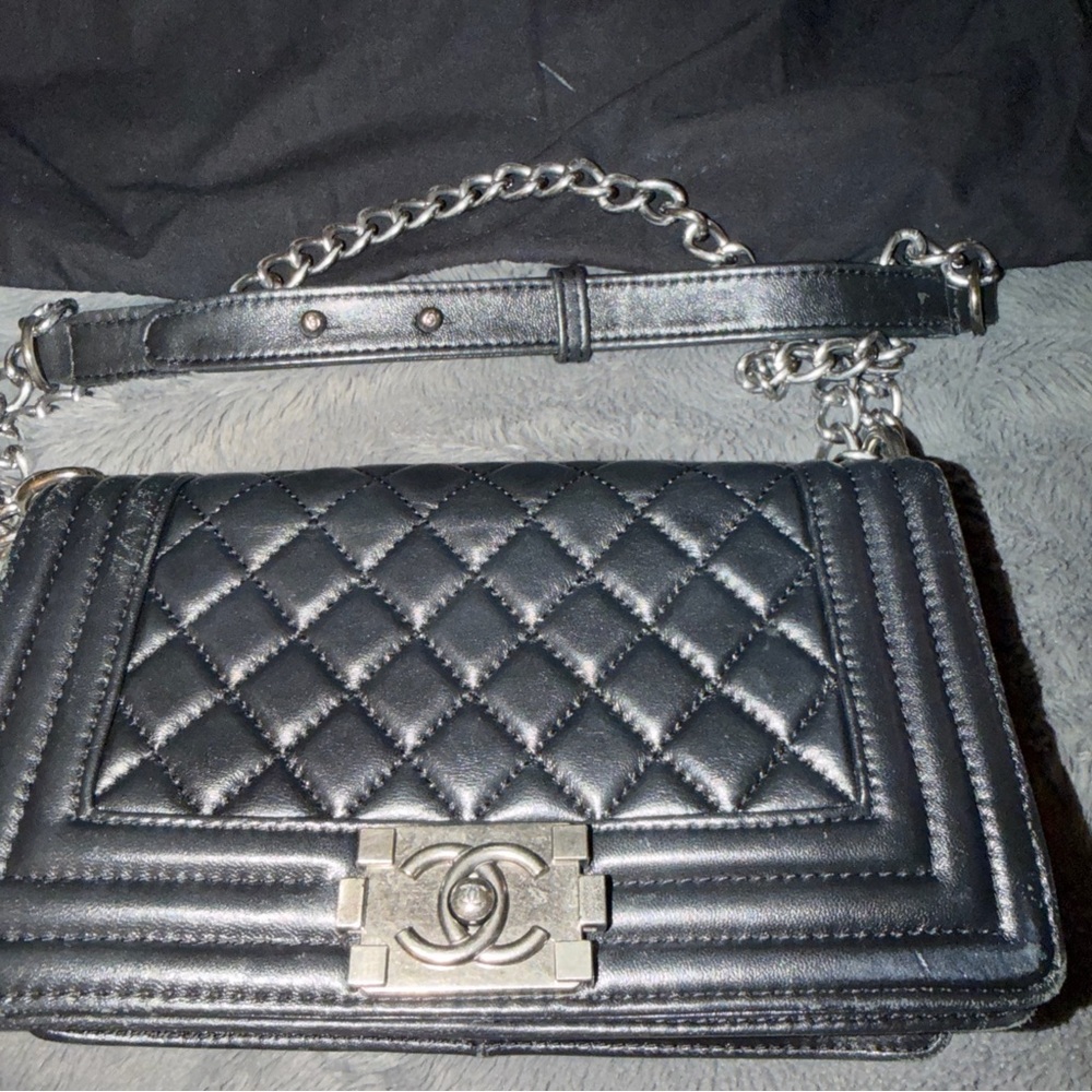 C Black Leather Medium size